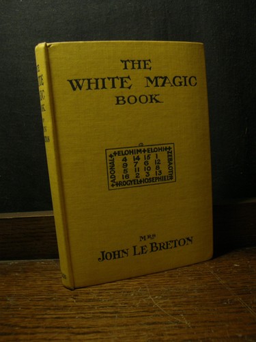 The white magic book breton - the,